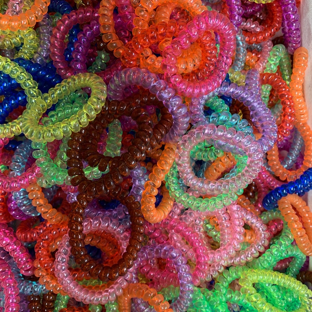 Coil Hair Ties- Bundle of 10